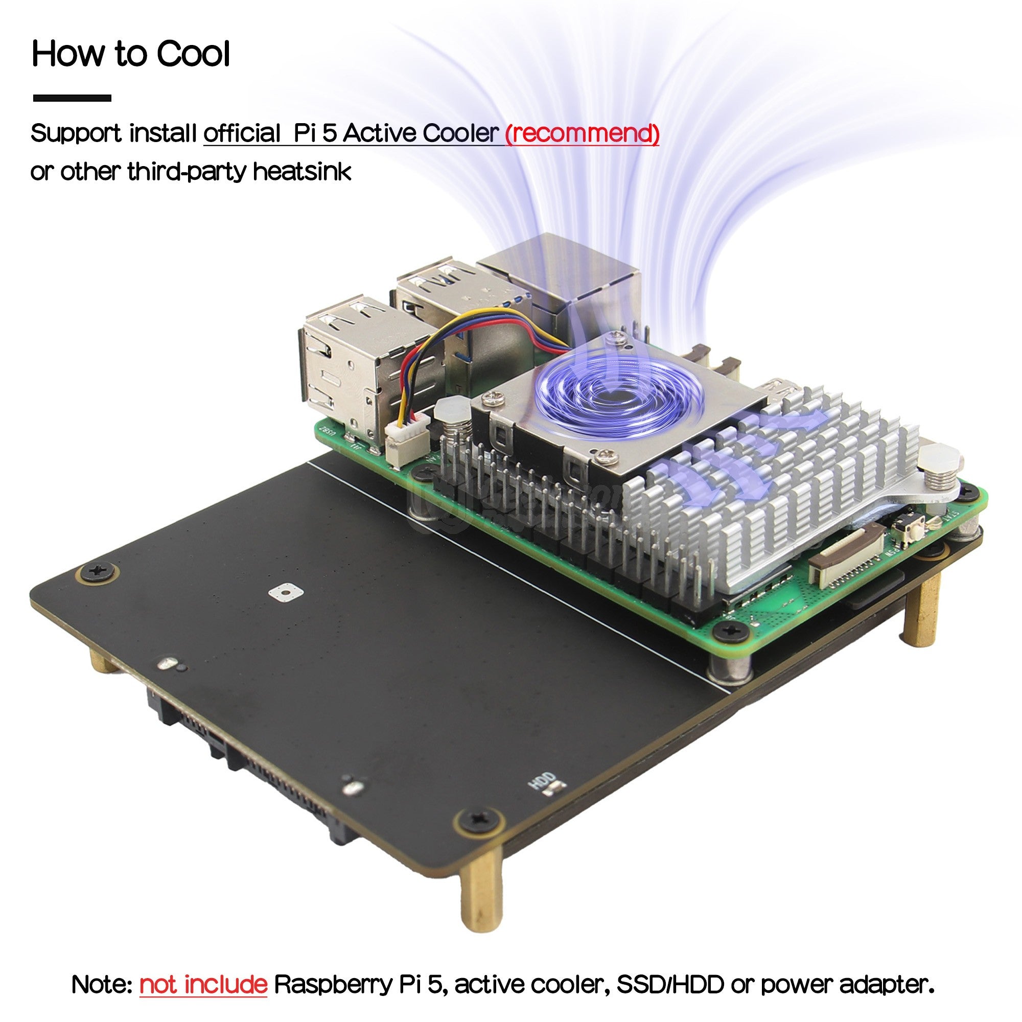 Sata Shield Raspberry Geekworm X1100 2.5