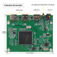 4K HDMI Screen Splitter 1 in 2 Out for Dual Monitors Duplicate/Left and Right Split Screen