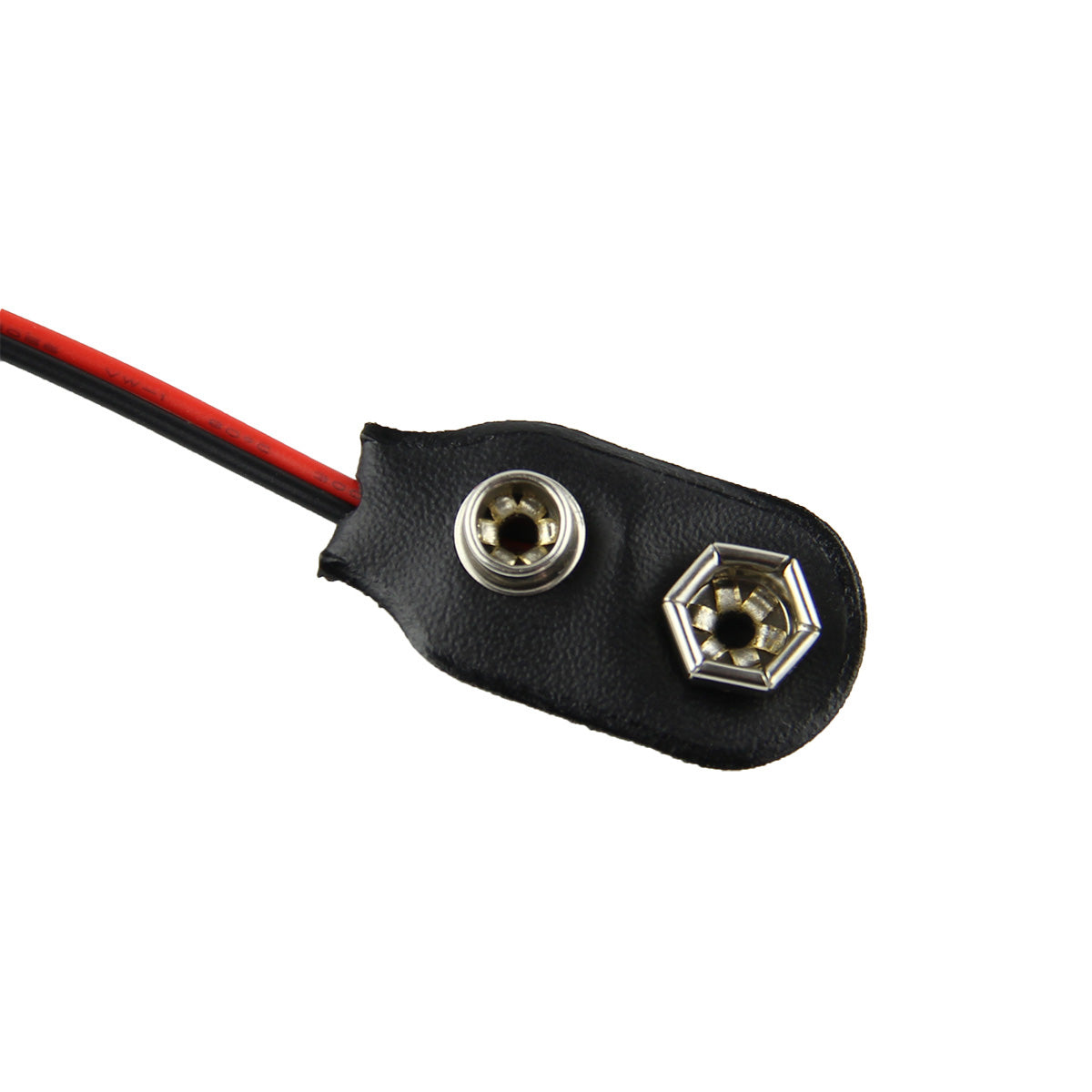 DIY 6-Slot AA Back-to-Back Battery Holder with Cables-Black