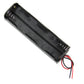 AA 8-Cell 12V Long Tube Battery Holder, Back-to-Back, with Leads