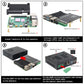 Geekworm AMPi Audio Player Kit for Raspberry Pi 4 Model B