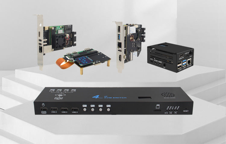 Rpi Kvm All for Raspberry Pi, Jetson Nano, Arduino, Orange Pi by Geekworm.com