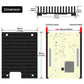 Geekworm 15mm Aluminum Alloy Heatsink (C519) for Raspberry Pi Compute Module 5 CM5 Motherboard