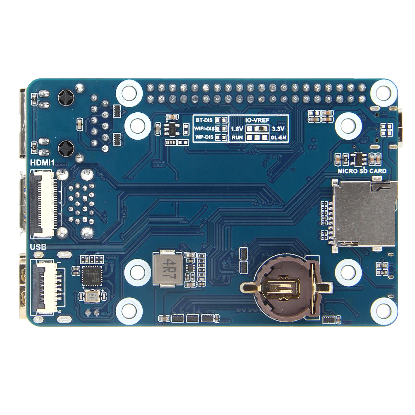 CM5-IO-BASE-A Mini Base Board for Raspberry Pi Compute Module 5