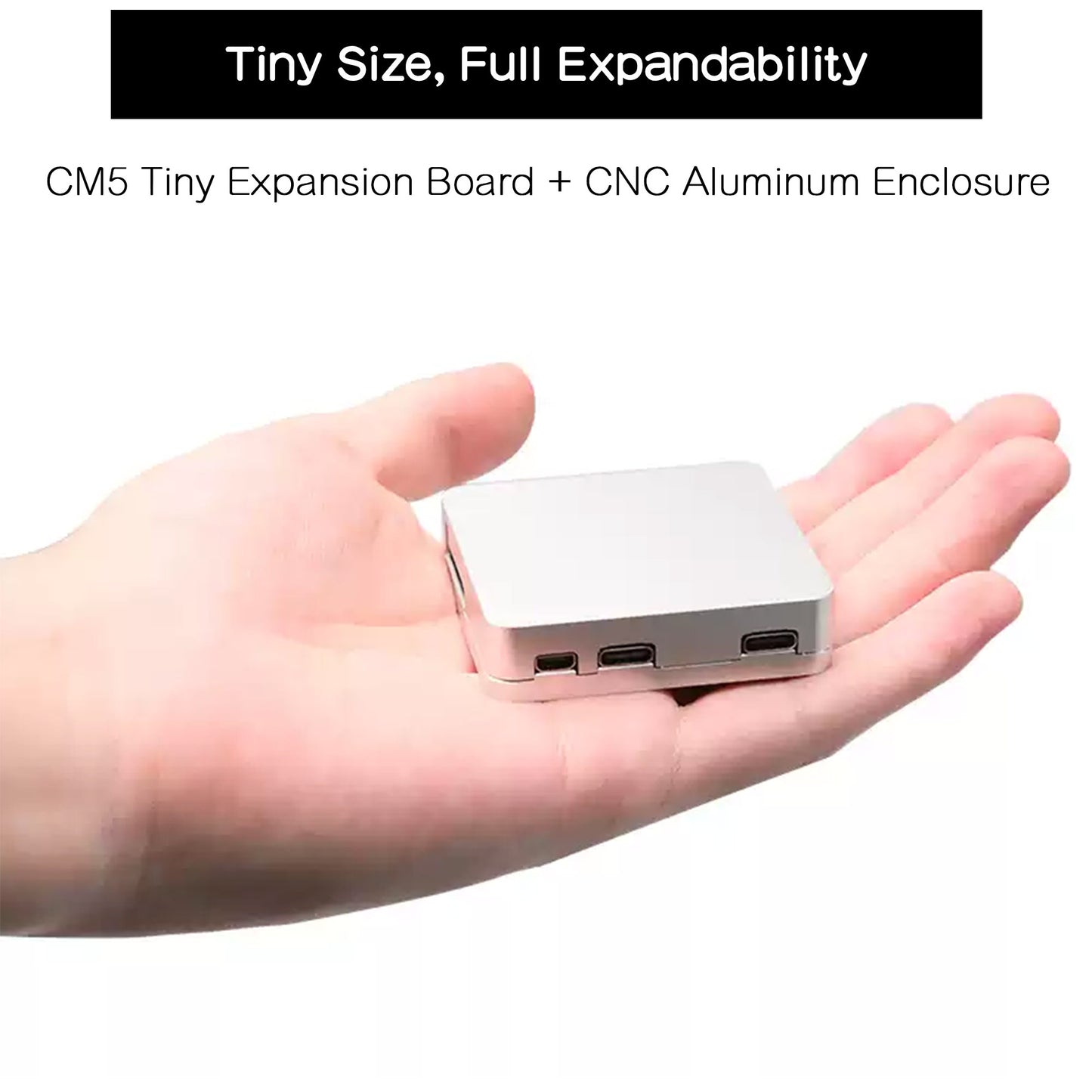 CM5-Tiny Carrier Board with CNC Aluminum Case Kit for Raspberry Pi Compute Module 5 CM5