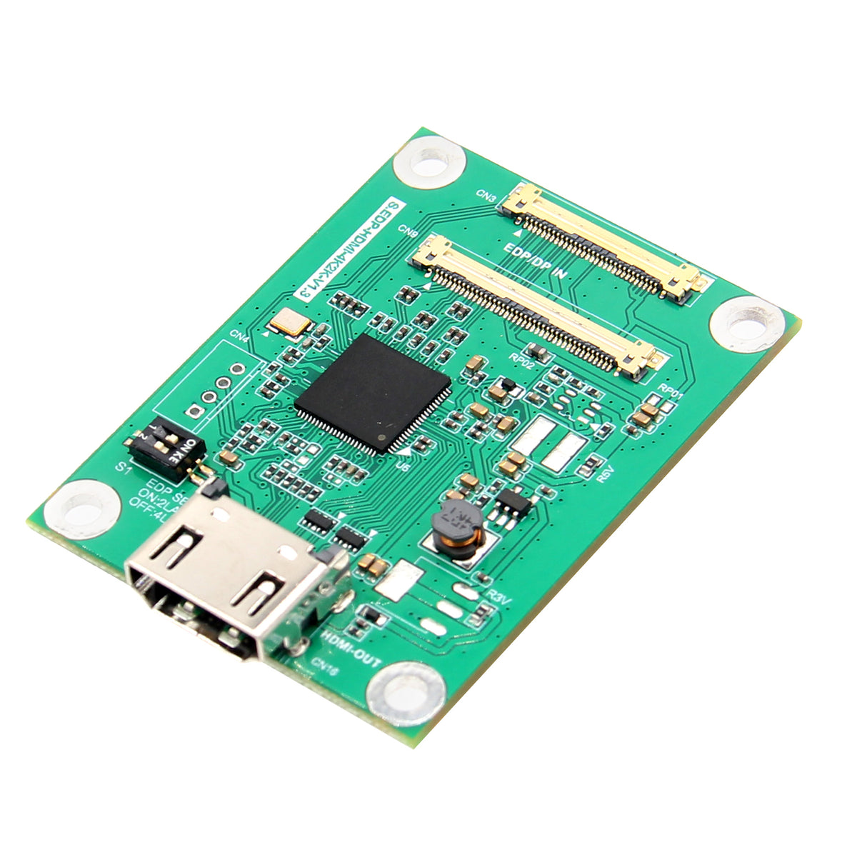 EDP to HDMI Adapter 2lane Support 1080P @30HZ Resolution 4lane Support 2K 4K @60HZ Resolution