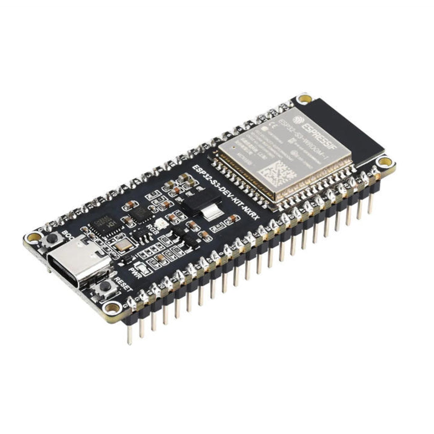 ESP32-S3-DEV-KIT-N16R8-M Wi-Fi & BLE Development Board | 240MHz Dual Core, 16MB Flash, 8MB PSRAM, Pre-soldered Headers, Type-C