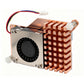 Raspberry Pi 5 Active Cooler (H510), Heavy-Duty Brass Heatsink