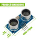 (4 Pack)HC-SR04 Ultrasonic Module Distance Sensor fit for Arduino UNO MEGA Nano Robot XBee ZigBee