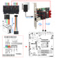 Geekworm X650 V1.3 Open-source KVM Over IP Kit for Raspberry Pi Compute Module 4 (CM4) PCIe Version