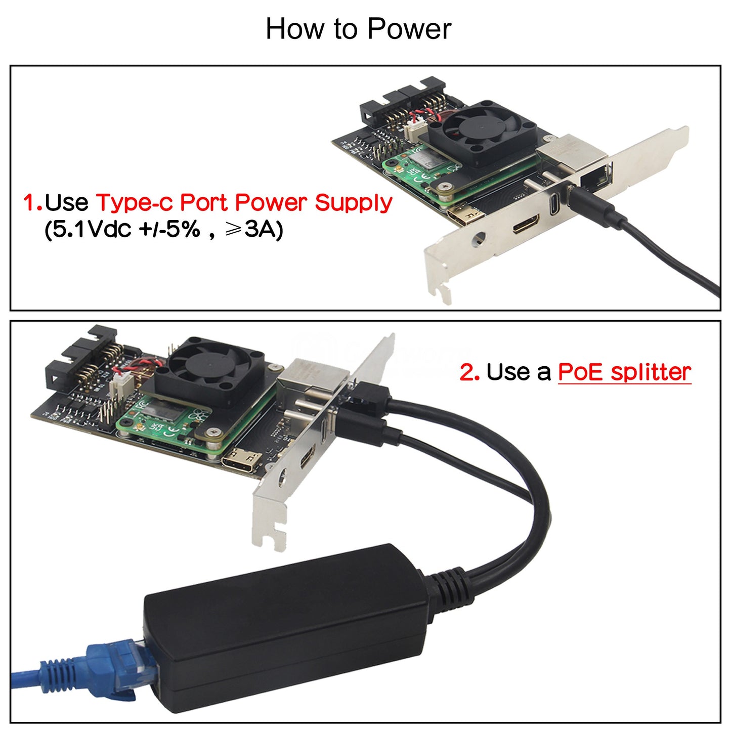 Geekworm X650 V1.3 Open-source KVM Over IP Kit for Raspberry Pi Compute Module 4 (CM4) PCIe Version