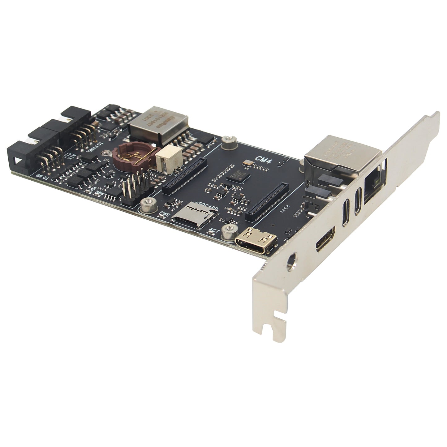 Geekworm X652 V1.0 Open Source KVM Over IP Kit PCIe Version NVMe SSD Supported for Raspberry Pi CM4