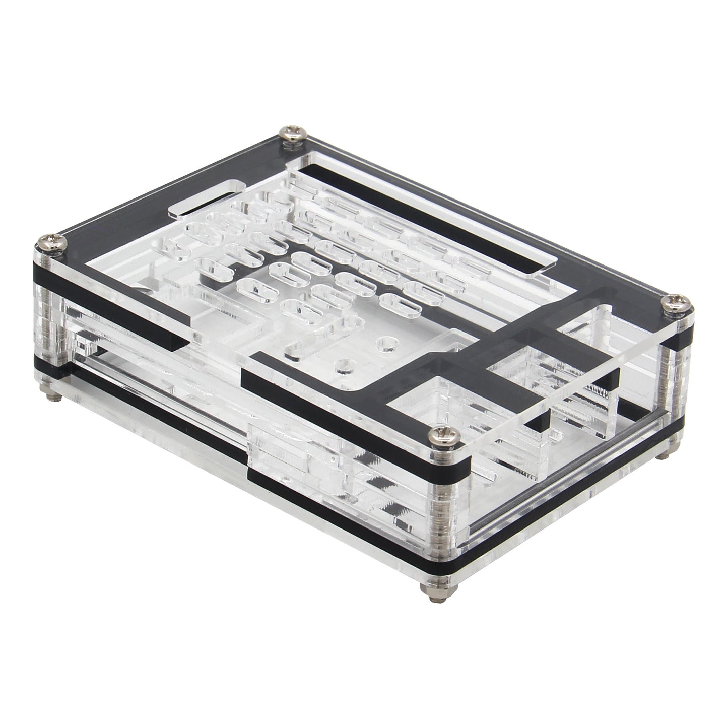 Geekworm 9 Layers Acrylic Case for Raspberry Pi 5 Only