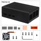 Geekworm Raspberry Pi 5 Aluminum Passive Cooling Case with Cooling Fan (P575)