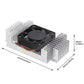 Active Aluminum Heatsink with PWM Cooling Fan for NVIDIA Jetson TX1 / TX2