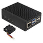 Geekworm Raspberry Pi 5 Aluminum Passive Cooling Case with Cooling Fan (P575)