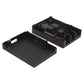 Geekworm Raspberry Pi 5 Aluminum Passive Cooling Case with Cooling Fan (P575)