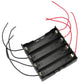 DIY 4-Slot 18650 Battery Holder (8 Leads)