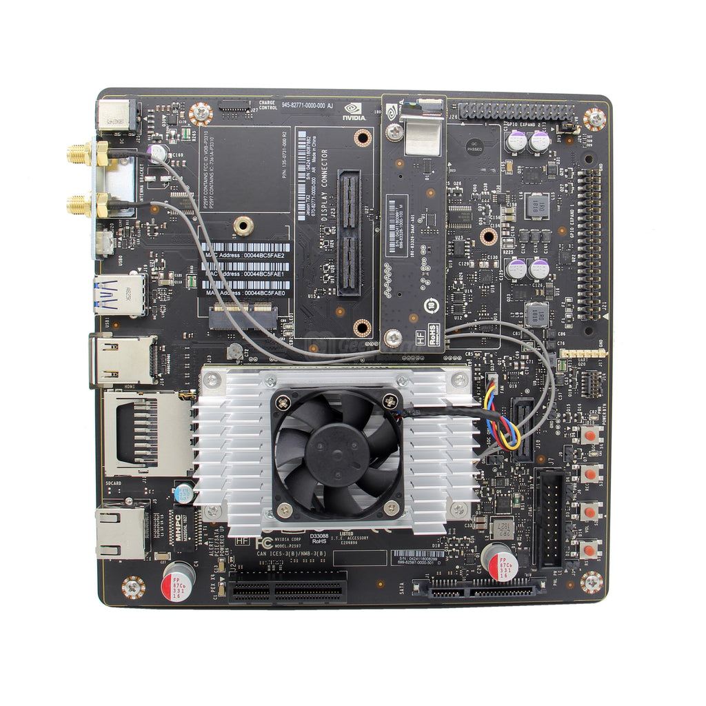 Aluminum Heatsink with PWM Cooling Fan for NVIDIA Jetson TX2 – Geekworm