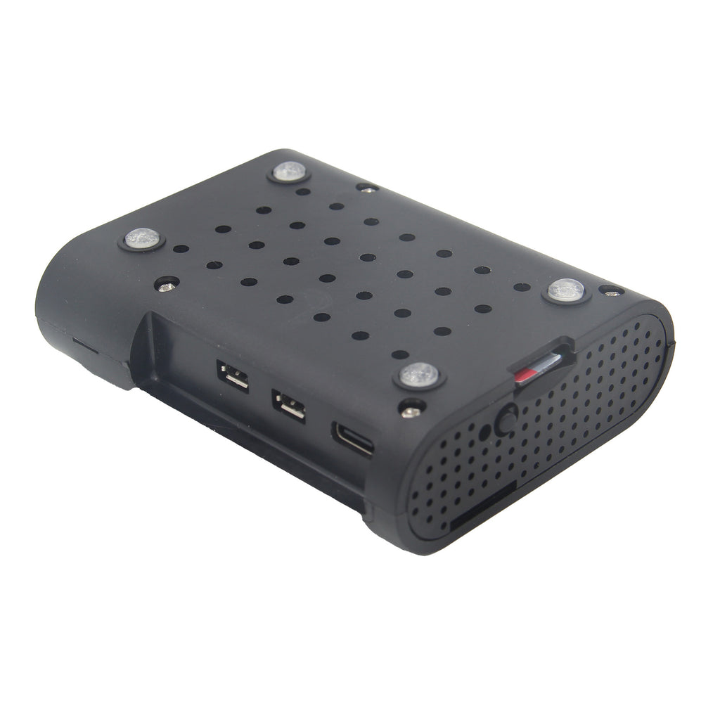 Case for Raspberry Pi 5, iUniker Aluminiun Pi Case Passive Pi 5 Case  Heatsink Cooler with Thermal Tapes for Raspberry Pi 5