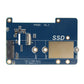 Geekworm M400 PCIe to M.2 Key-M NVMe SSD Shield TOP for Raspberry Pi 5