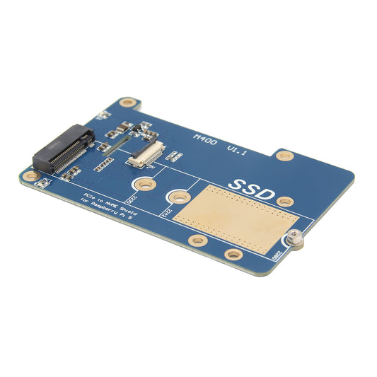 Geekworm M400 PCIe to M.2 Key-M NVMe SSD Shield TOP for Raspberry Pi 5
