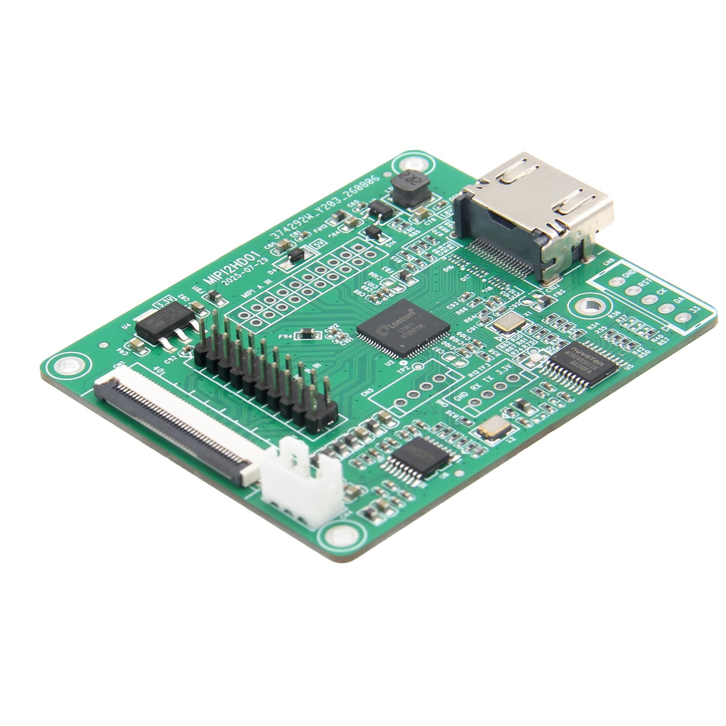 MIPI DSI / CSI Input to HDMI Output Adapter with 40Pin FFC Cable(MIPI2HD01)