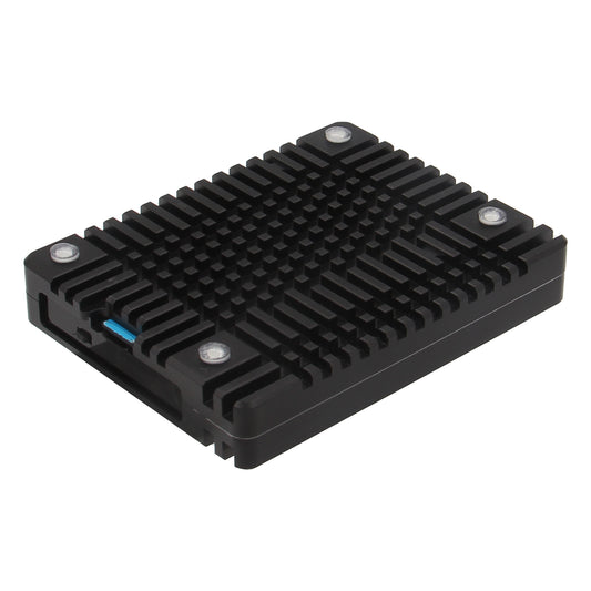 Raspberry Pi 5 Ultra-Thin CNC Aluminum Alloy Passive Cooling Case (N310)