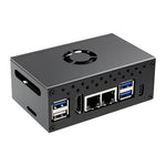 Geekworm N516 Metal Case with Cooling Fan and Heatsink for OrangePi RV2