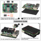 Geekworm Raspberry Pi 5 Armor Case with PWM Cooling Fan(P511)