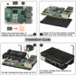 Geekworm Raspberry Pi 5 Armor Case with PWM Cooling Fan(P511)