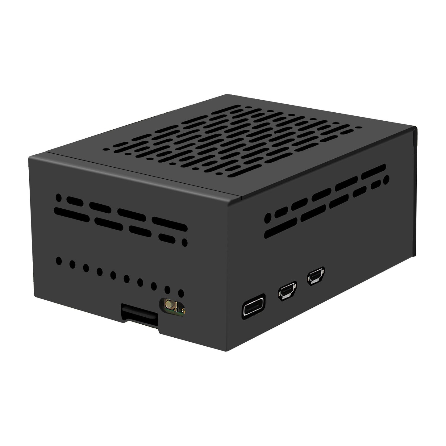 Geekworm X1300-C1 Metal Case for Raspberry Pi 5 & X1300