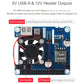 Power Over Ethernet (PoE) HAT with Cooling Fan for Raspberry Pi 4B/3B+