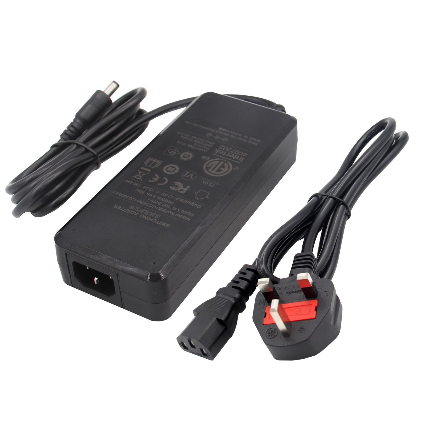 Geekworm DC 5521 120W 12V 10A Power Supply