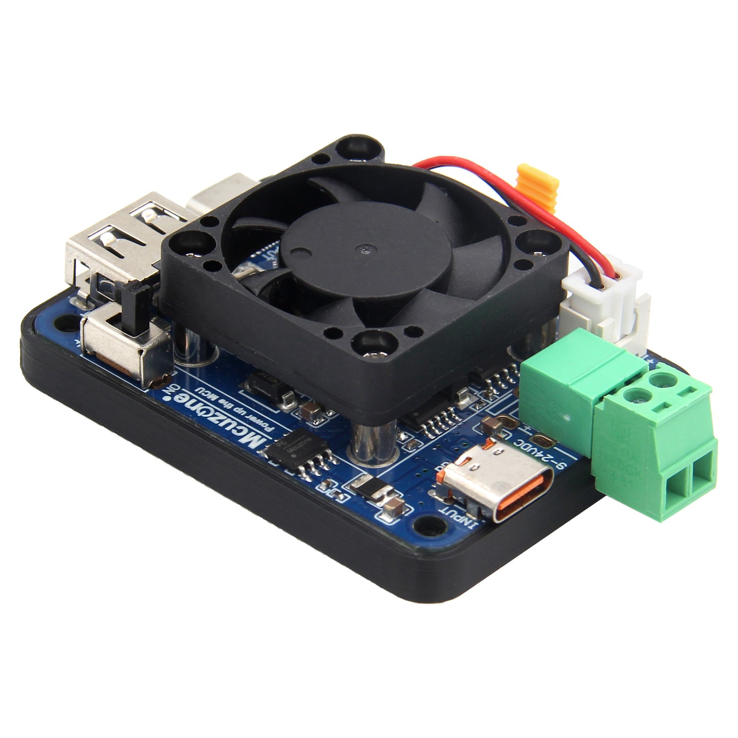 Geekworm Raspberry Pi 5 5V 5A Dual PD Power Module | 9–24V Wide Voltage Input | Dual PD Input/Output
