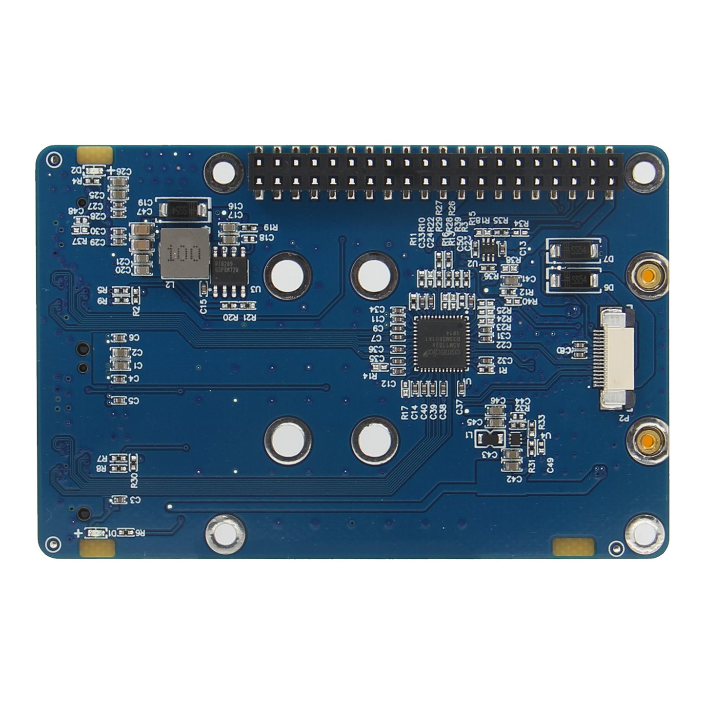 Geekworm Q200 PCIe to Dual 2280 NVMe SSD shield for Raspberry Pi 5(NOT support BOOT from NVME SSD)