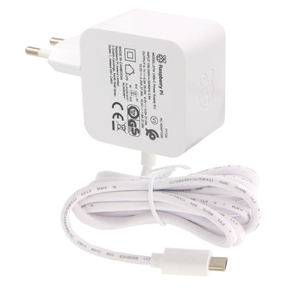 Official Raspberry Pi 27W USB-C Power Supply