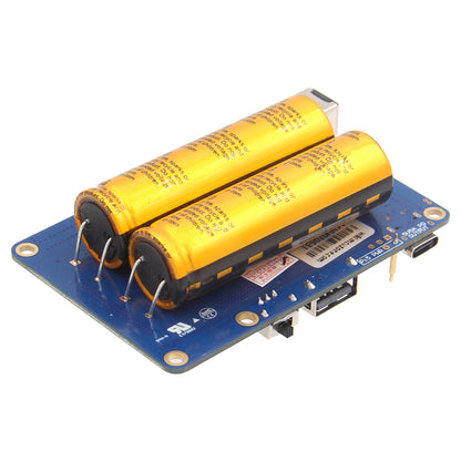 100F/60F/22F Supercapacitor UPS HAT Module for Raspberry Pi 5