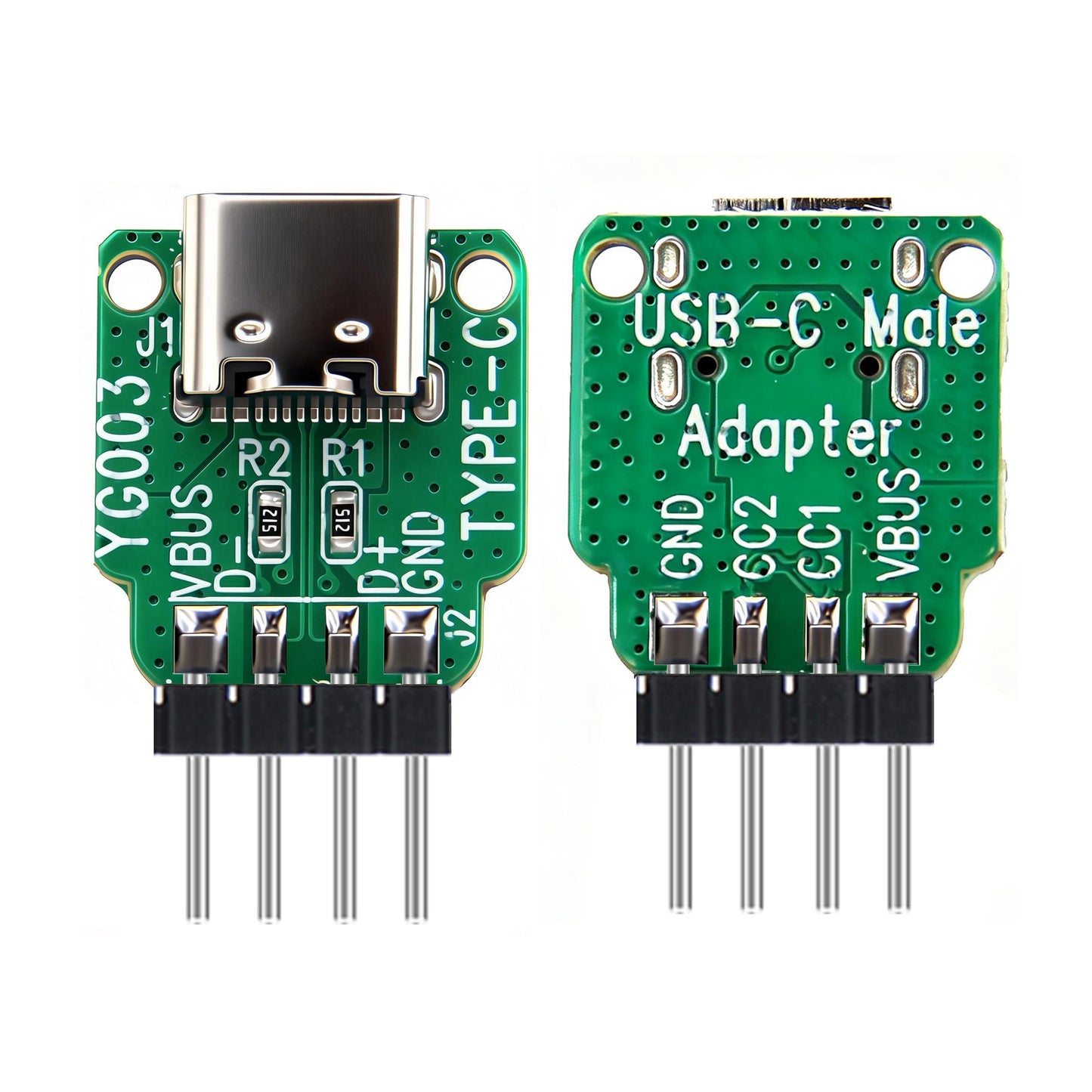 USB Type-C Female Breakout Board