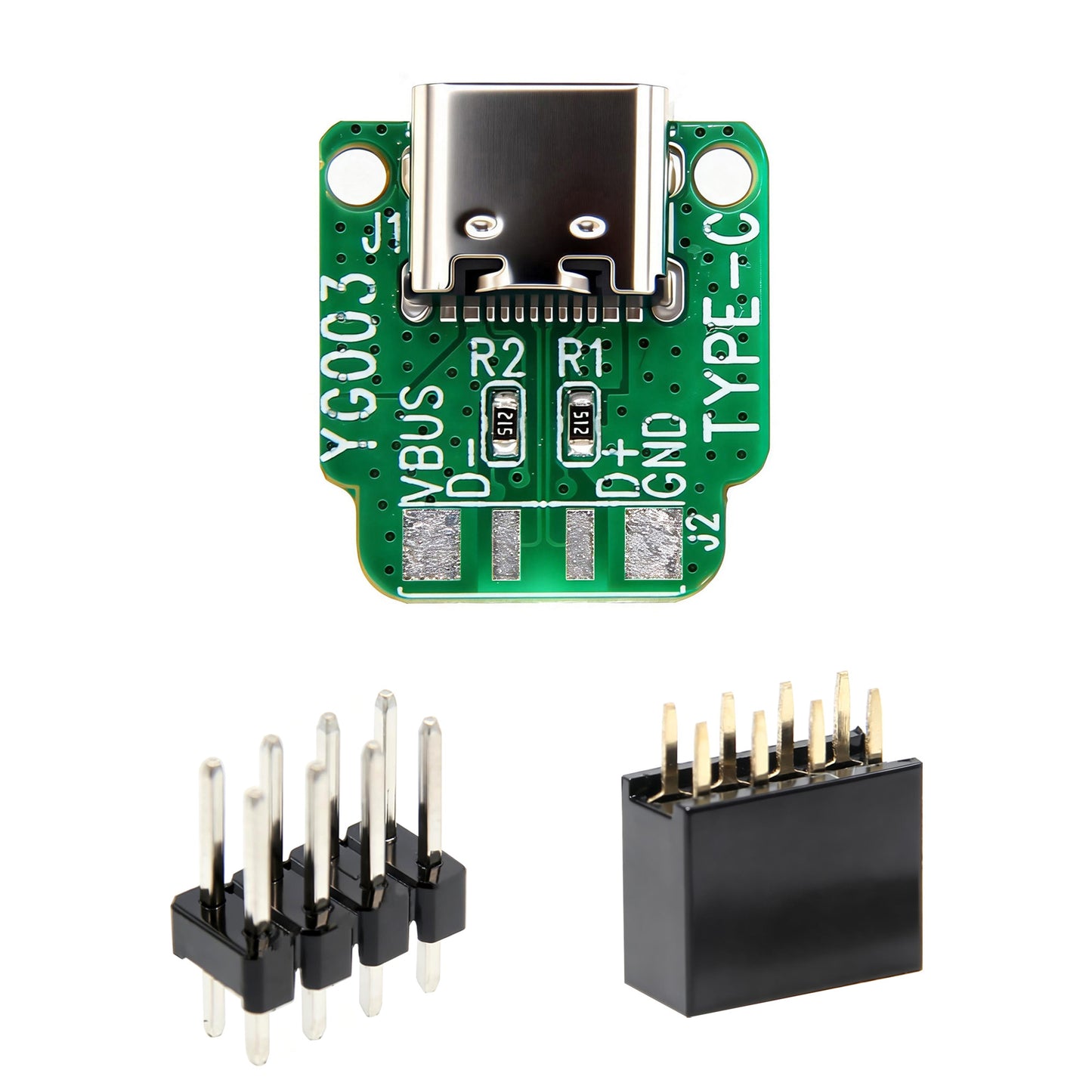 USB Type-C Female Breakout Board