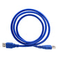 High-Speed USB 3.0 Type-A Male to Male Cable (Blue, 0.3m/0.6m/1m)