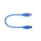 High-Speed USB 3.0 Type-A Male to Male Cable (Blue, 0.3m/0.6m/1m)