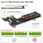 Geekworm X1001 PCIe to M.2 Key-M NVMe SSD PIP TOP for Raspberry Pi 5