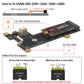 Geekworm X1001 PCIe to M.2 Key-M NVMe SSD PIP TOP for Raspberry Pi 5