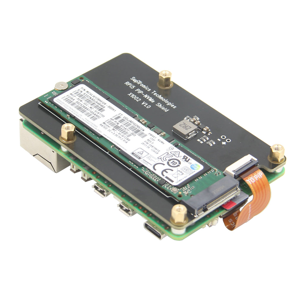 Geekworm X1100 2.5 SATA HDD/SSD Shield for Raspberry Pi 5