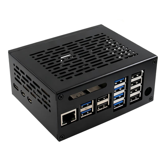Geekworm X1013-C1 Metal Case for Raspberry Pi 5 & X1013
