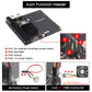 Geekworm X1017 PCIe 3.0 to 8-Port SATA NAS Board for Raspberry Pi 5