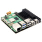 Geekworm X1017 PCIe 3.0 to 8-Port SATA NAS Board for Raspberry Pi 5
