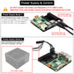 Geekworm X1017 PCIe 3.0 to 8-Port SATA NAS Board for Raspberry Pi 5