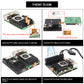 Geekworm X1017 PCIe 3.0 to 8-Port SATA NAS Board for Raspberry Pi 5